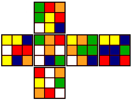 Gel&ouml;ster W&uuml;rfel